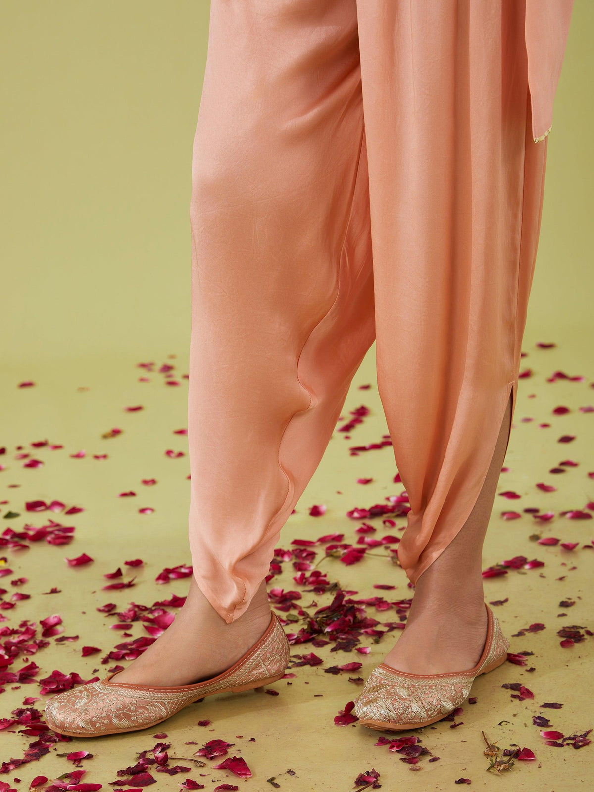 PINK SHORT KURTA WITH PANTS - Preeti s kapoor