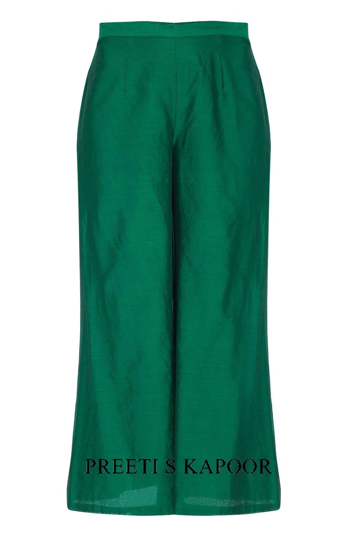 Emerald Green Embroidered Kurta Set - Preeti S Kapoor