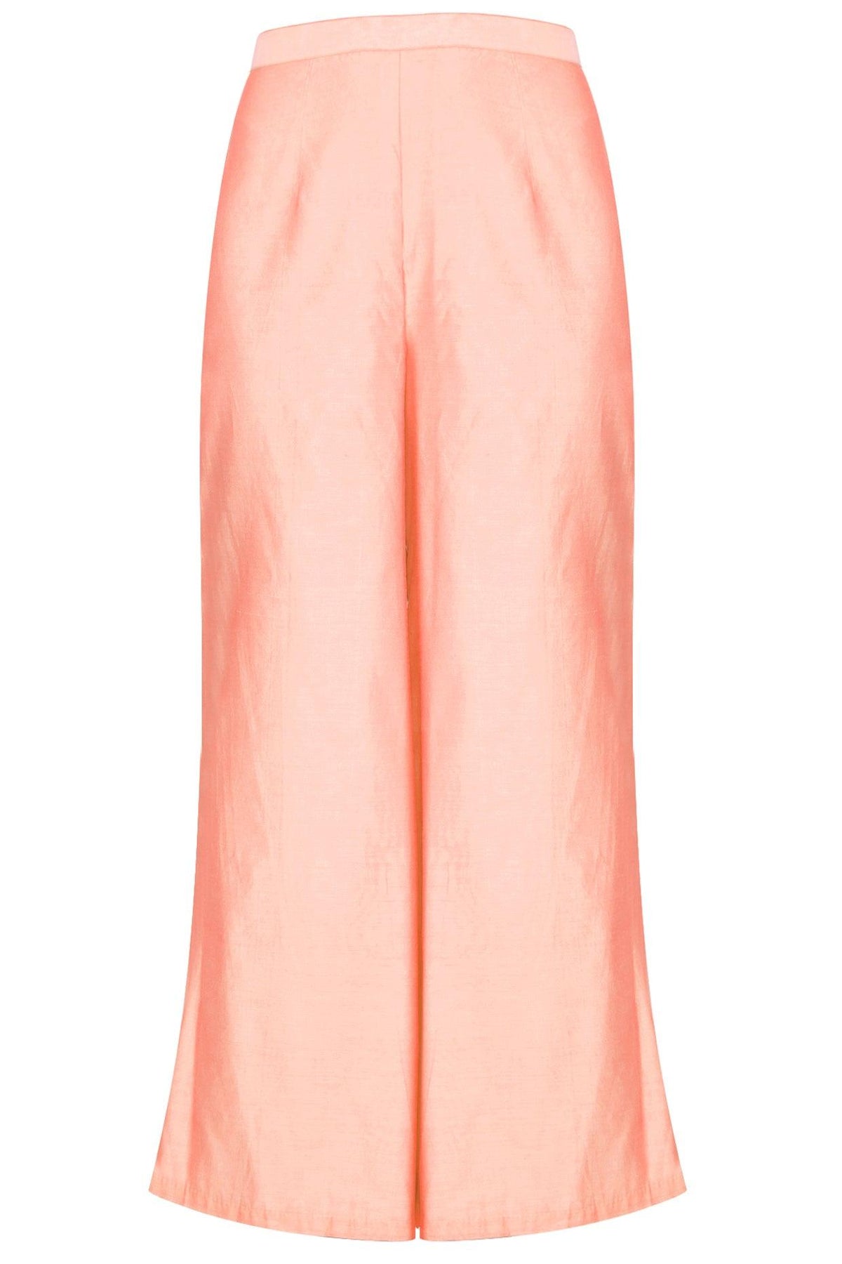 Peach Embroidered Kurta Set - Preeti s kapoor