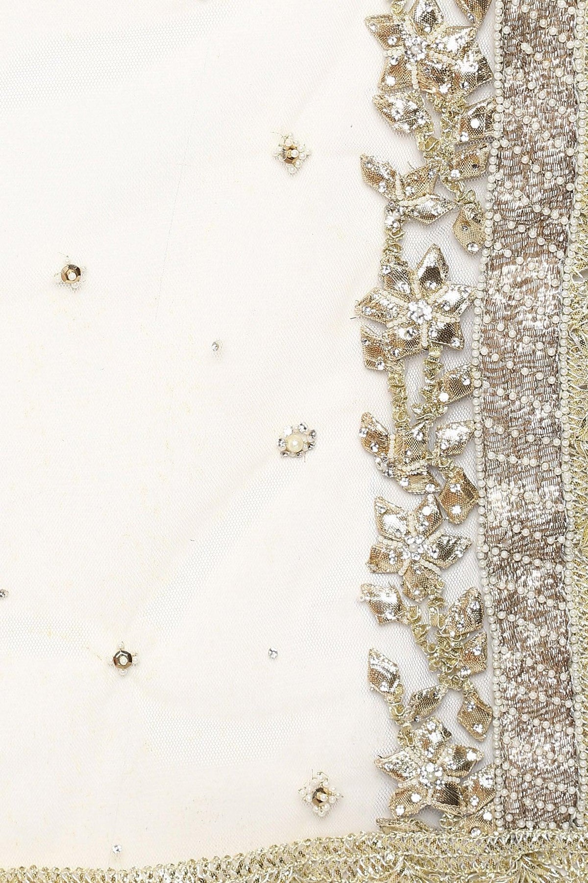 Peach Handcrafted Embroidered Lehenga Set - Preeti s kapoor